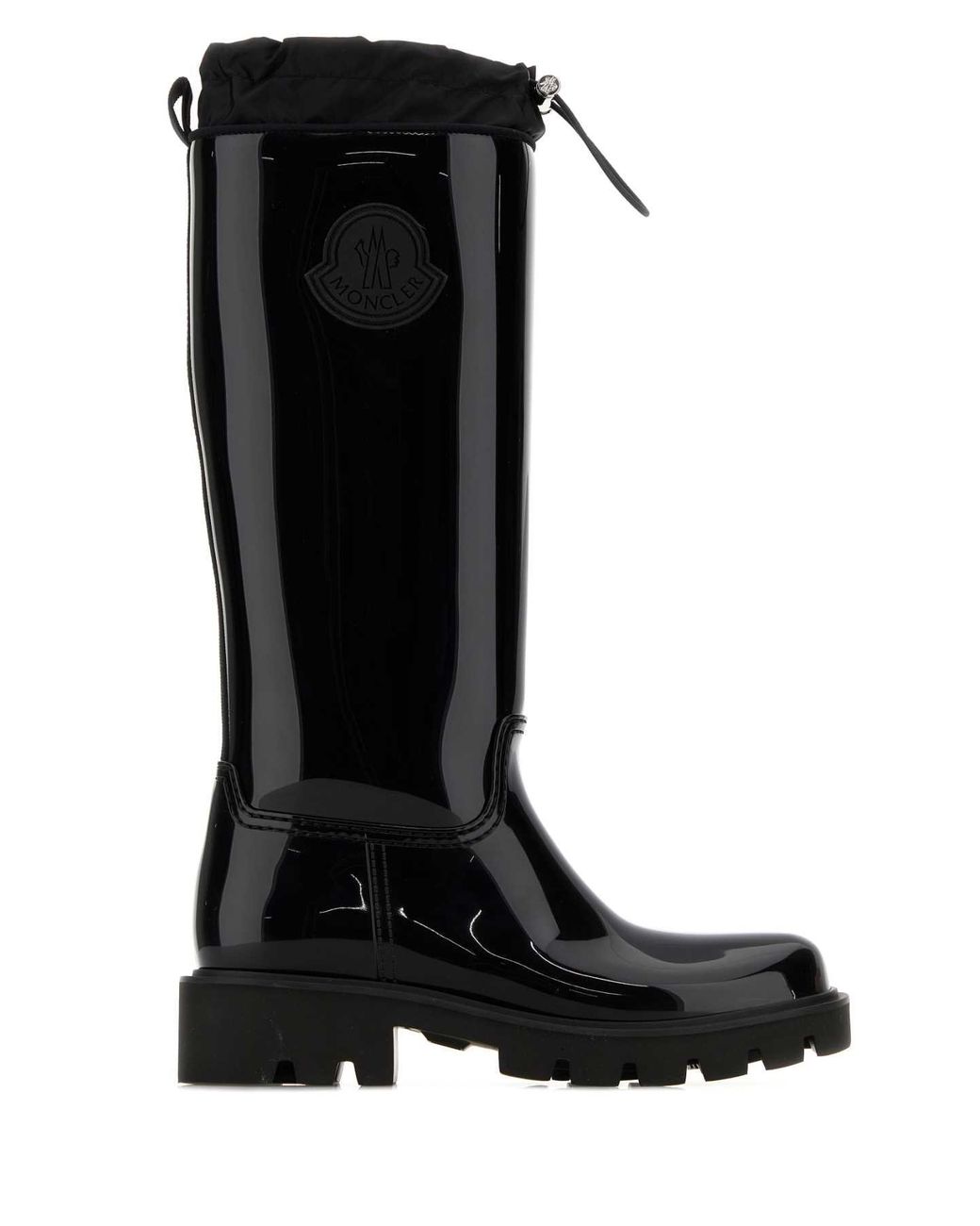 Moncler Black Rubber Kick Stream Boots