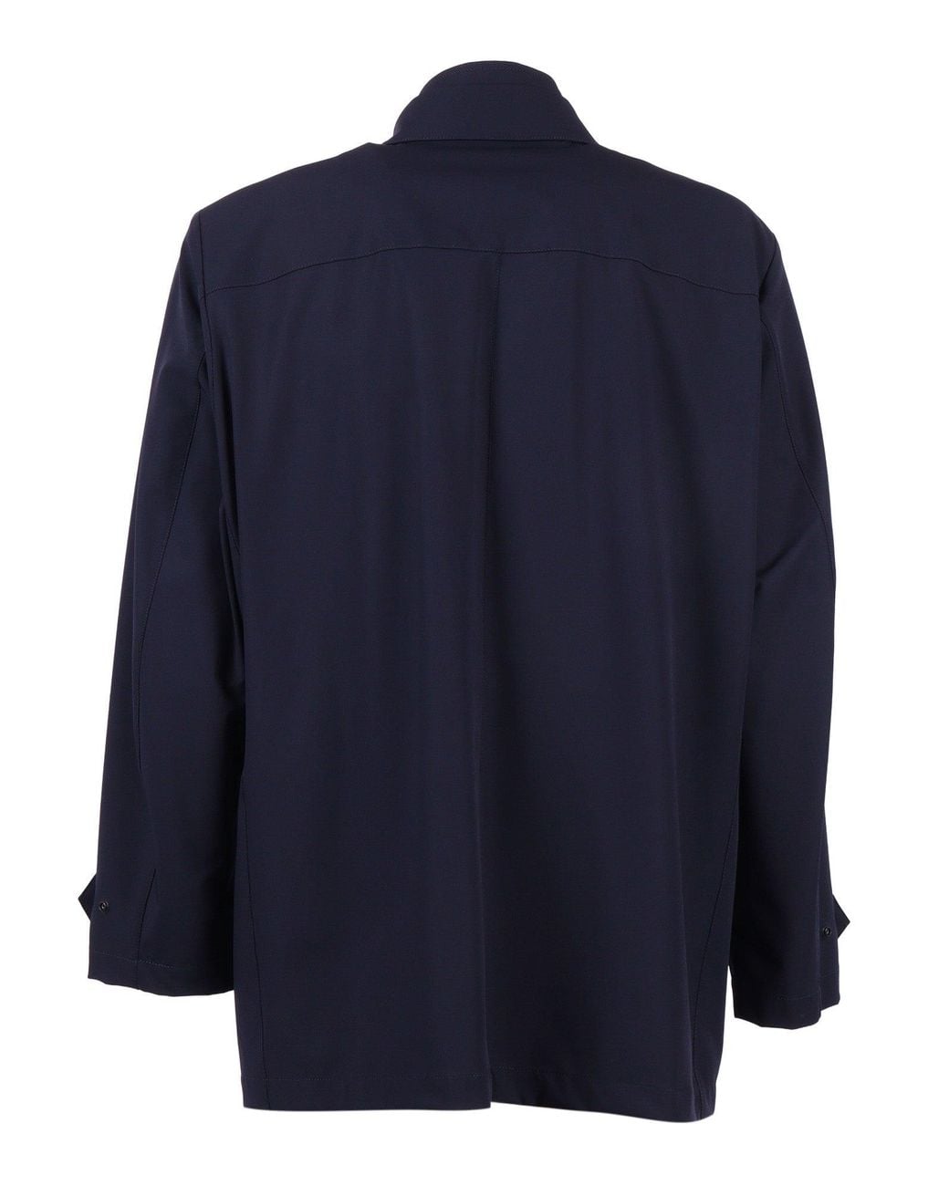 Fay Blue Travel Morning Stretch Minimalist Casual Jacket