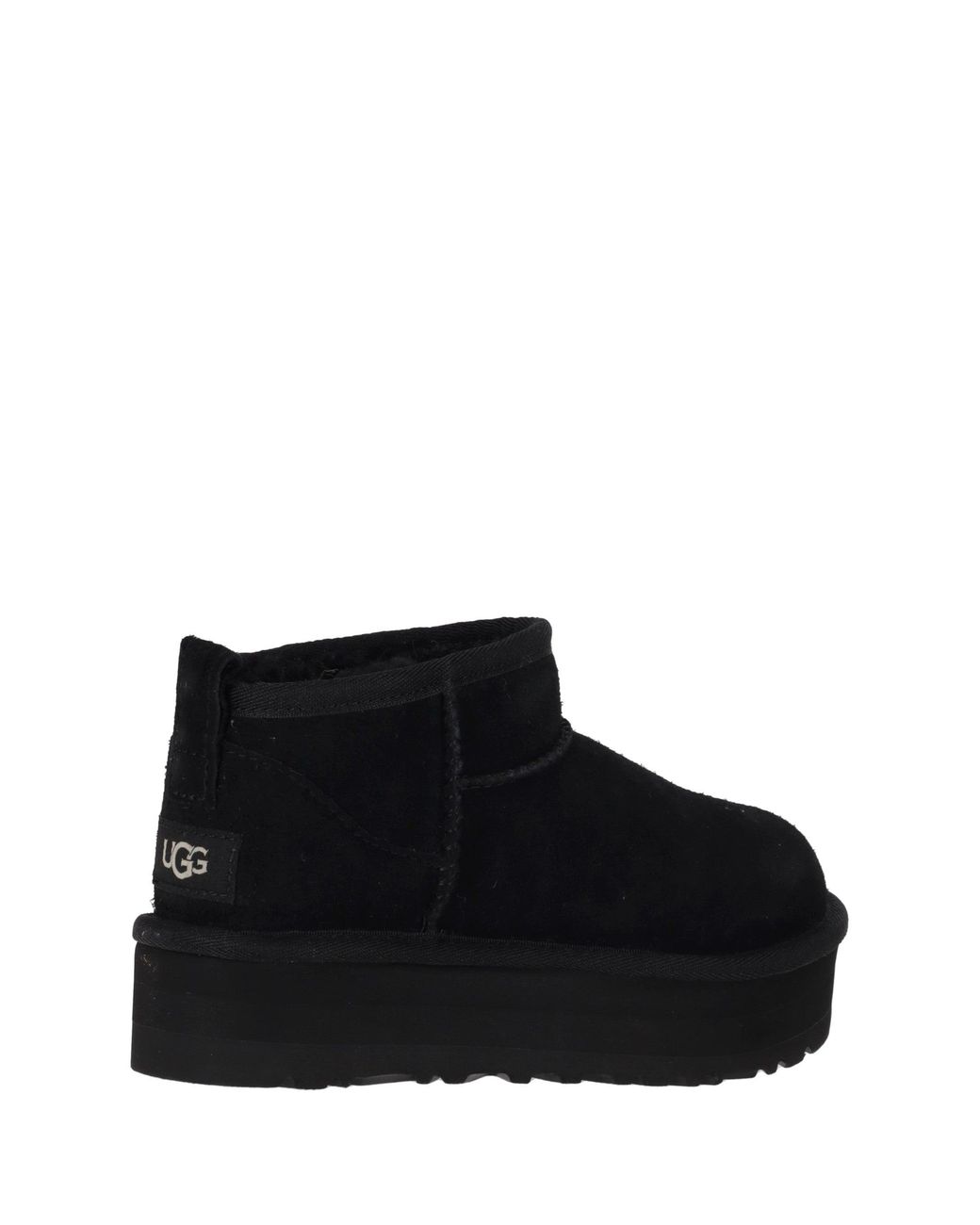 Ugg Black Classic Ultra Mini-Plattform für Kinder