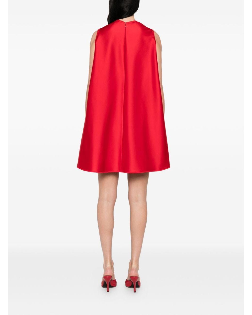 Stella McCartney Red A-Line Mini Dress