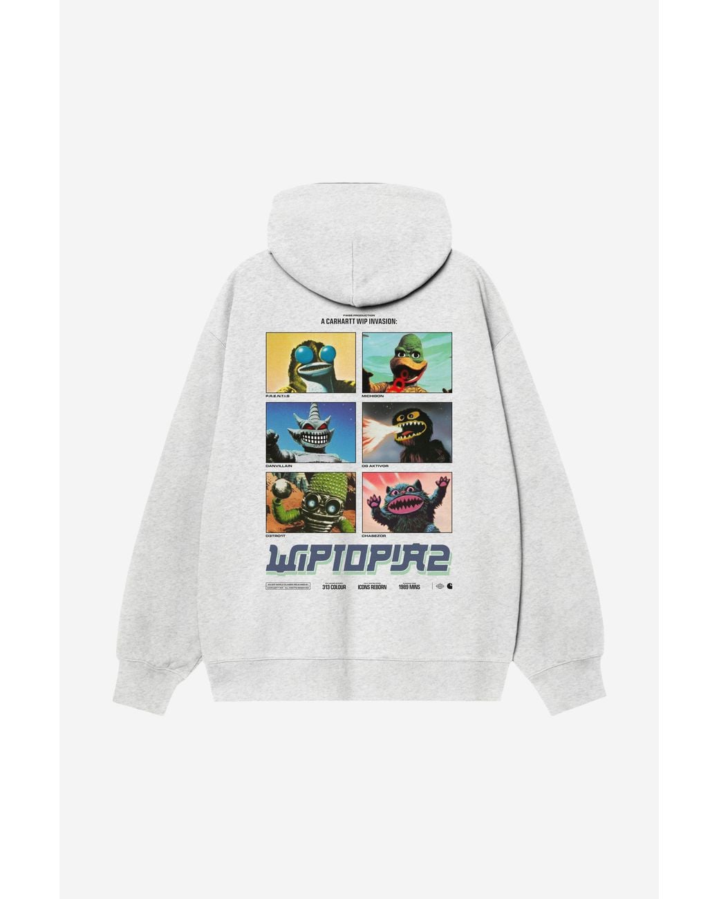 Carhartt White Hooded Wiptopia Ii Sweat