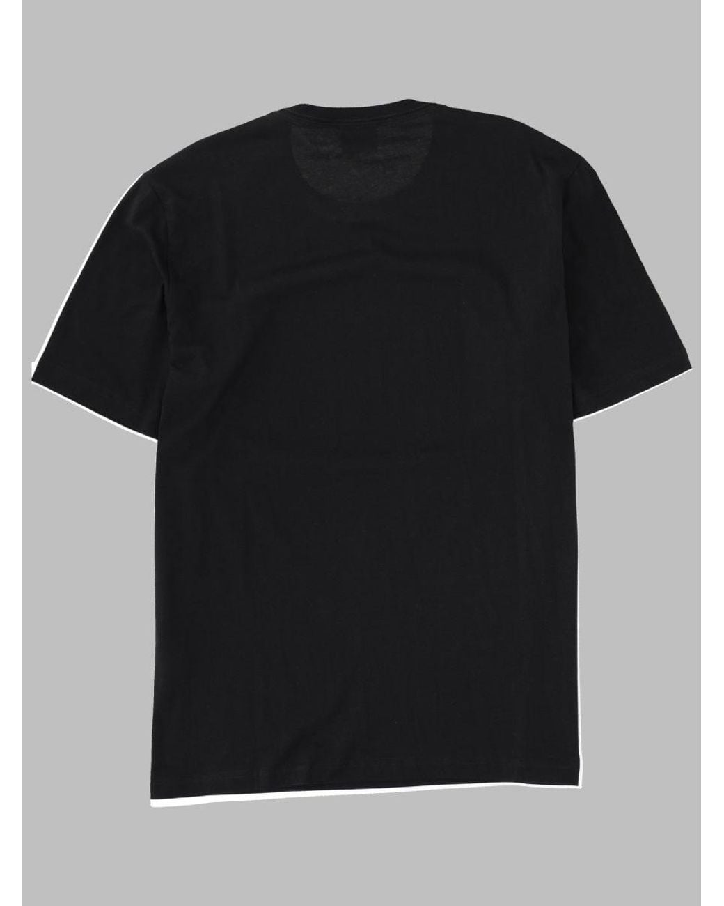 Paul Smith Black T Shirt Con Stampa