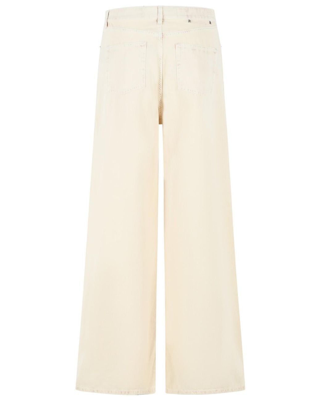 Golden Goose Deluxe Brand Natural 'Melody' Cotton Patalone
