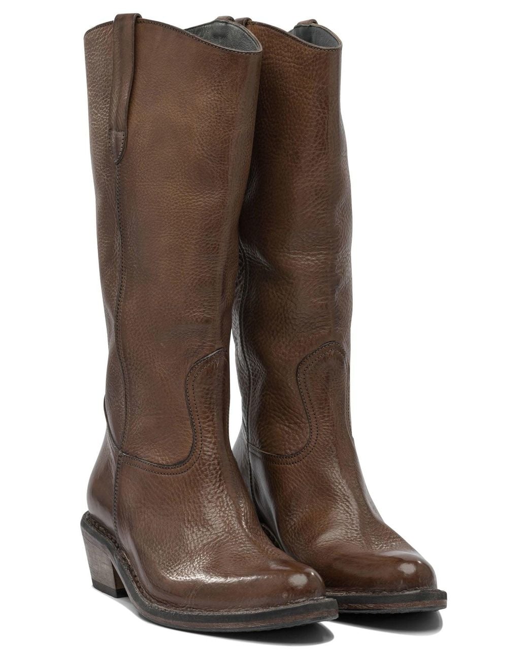 Moma Brown Dallas 50Mm Boots And Ankle Boots
