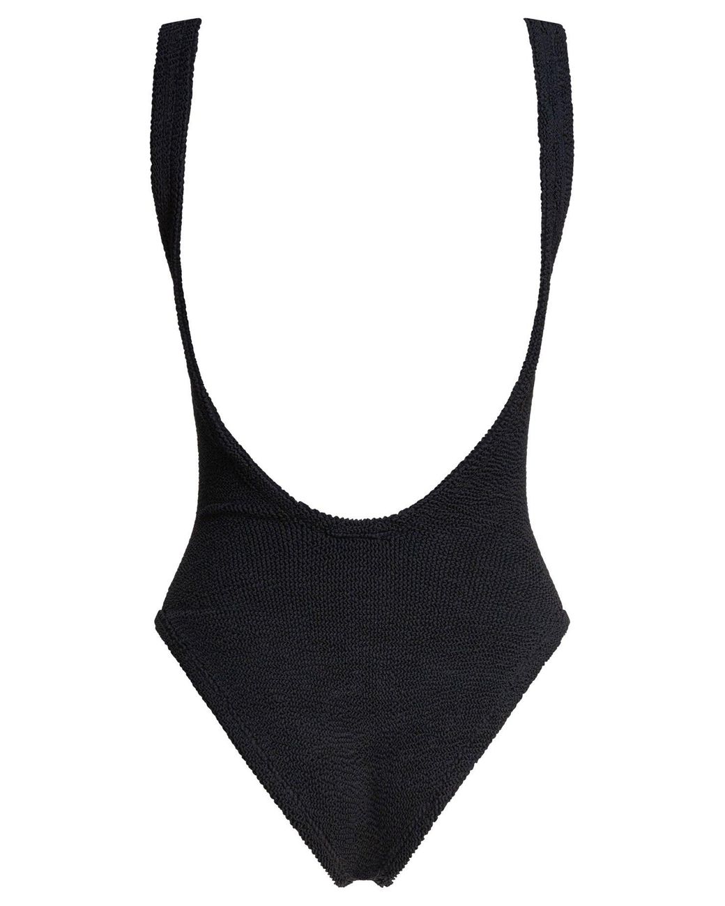 Hunza G Black Square Neck" Swimsuit