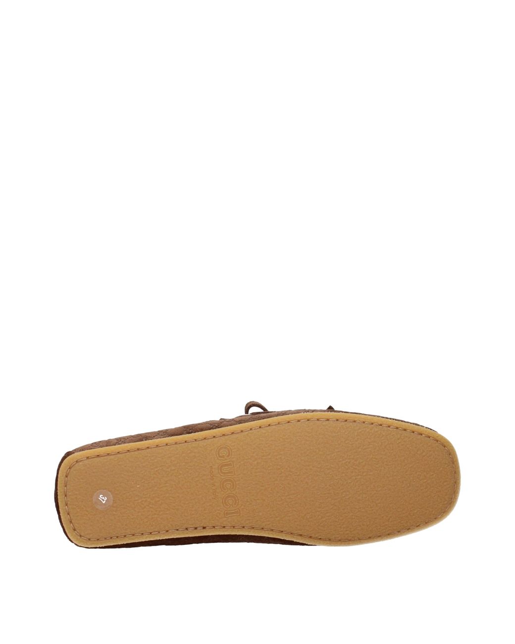 Gucci Brown Moccasins Camouflage