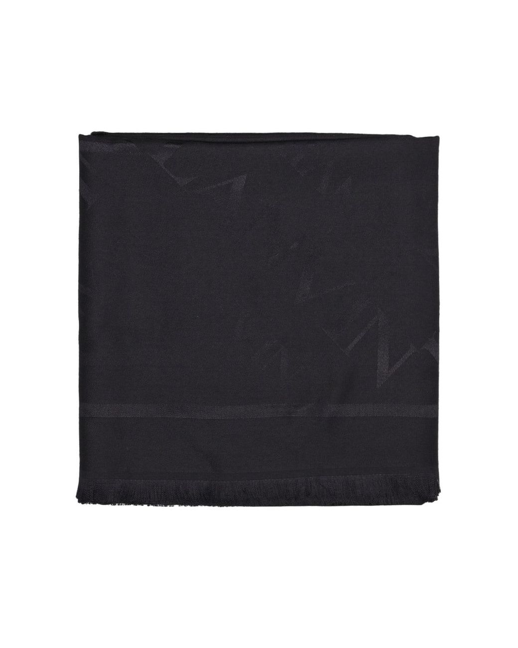Lanvin Black Scarfs