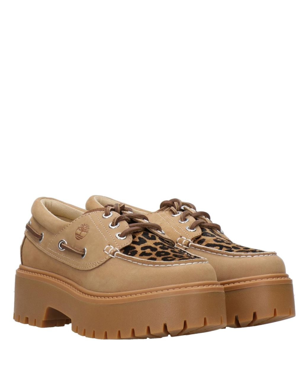 Timberland Brown Flat Shoes