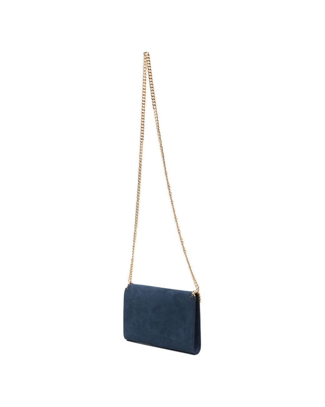 Stella McCartney White Falabella Chain-Trim Crossbody Bag