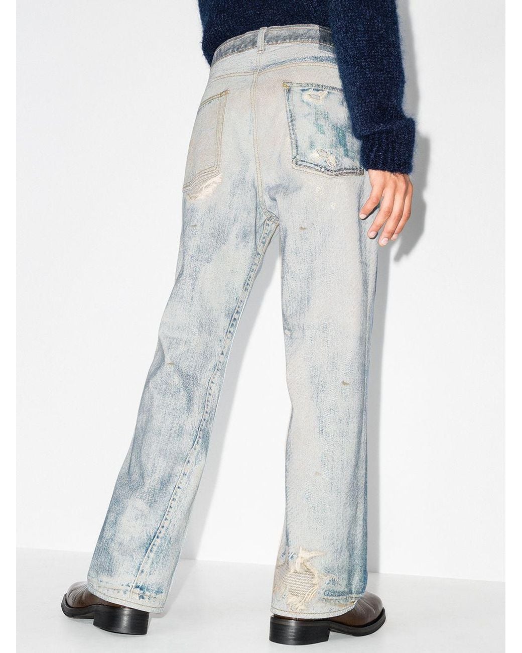 Our Legacy Blue Third Cut Jeans for men