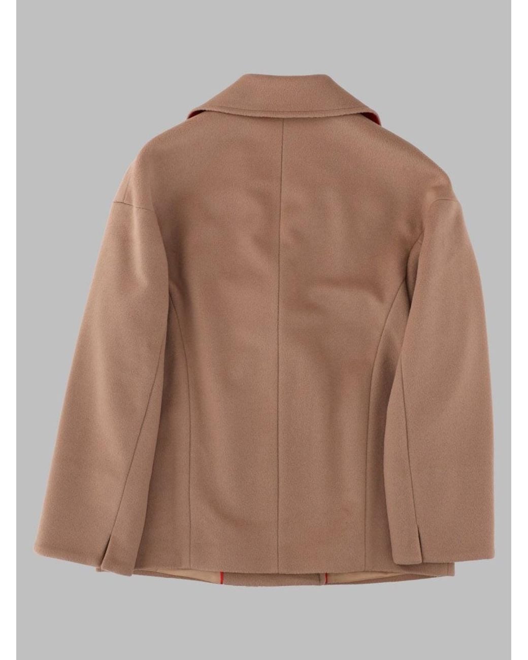 MAX&Co. Brown Girls 100% Wool Sports Jacket