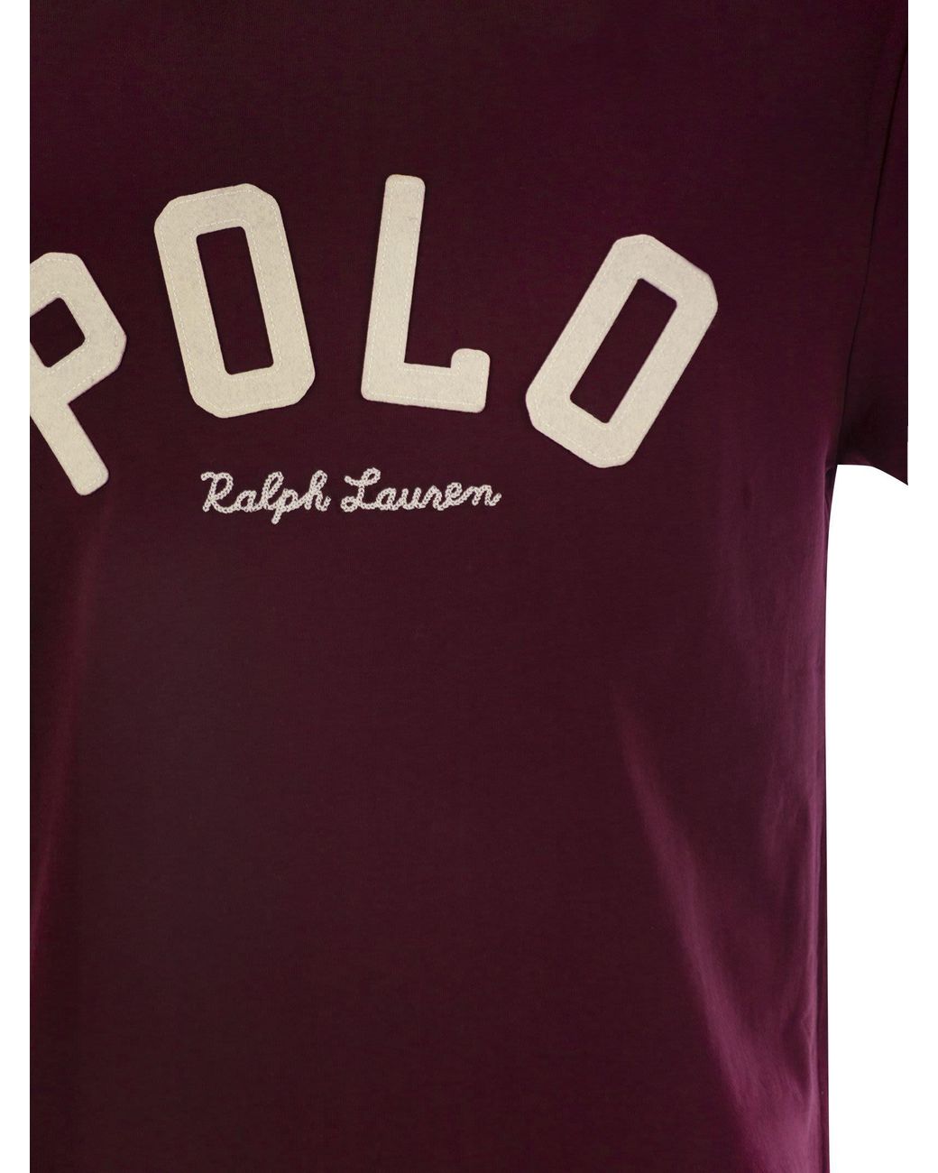 Polo Ralph Lauren Jersey T -Shirt mit klassischem Fit -Logo in Red für Herren