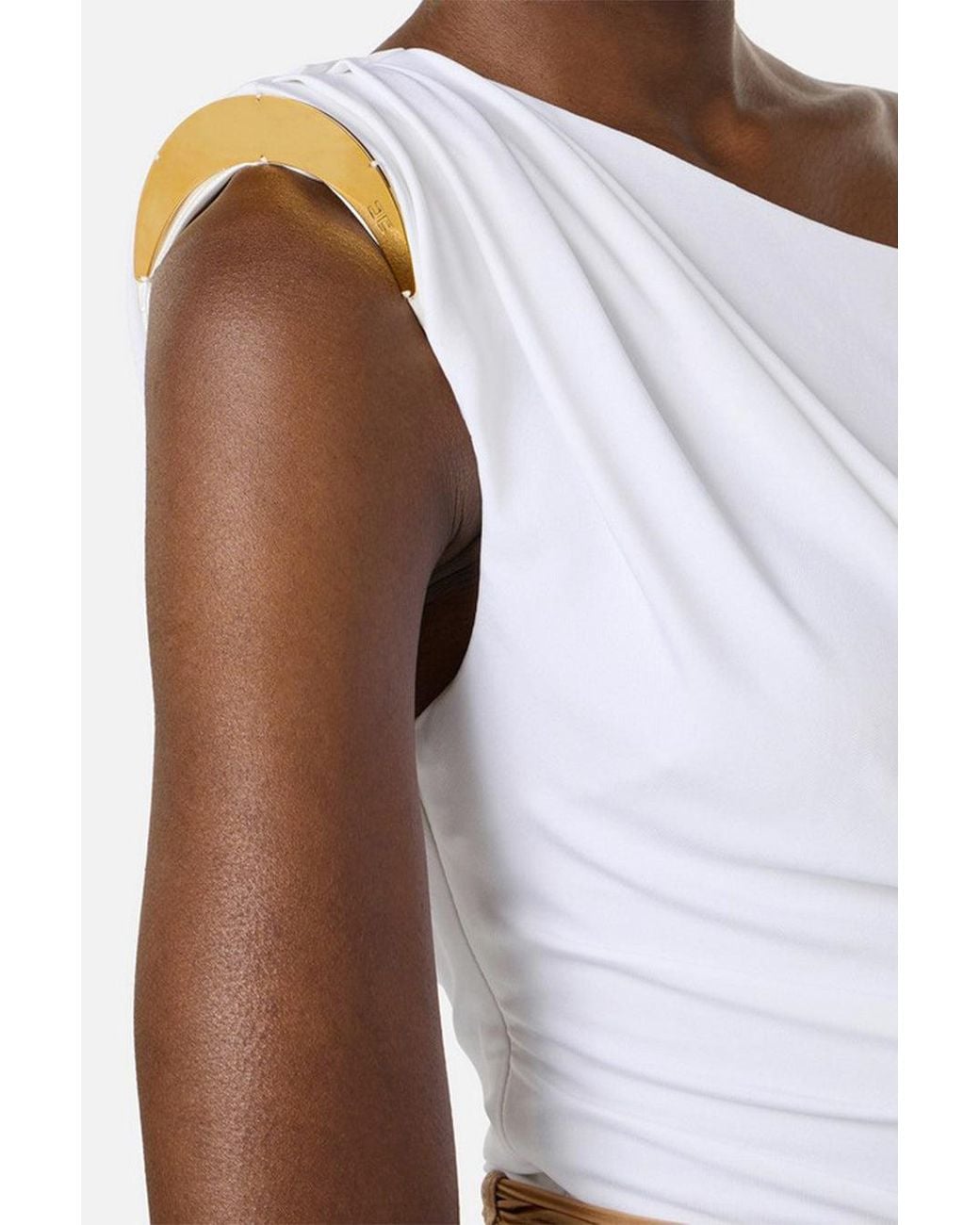 Elisabetta Franchi White Elisabetta Franchi Ivory