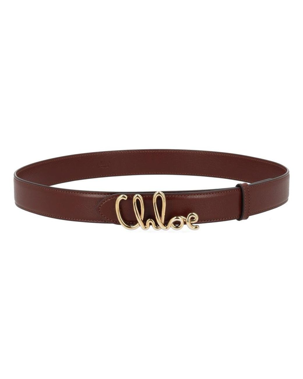 Chloé Brown Iconic Belt