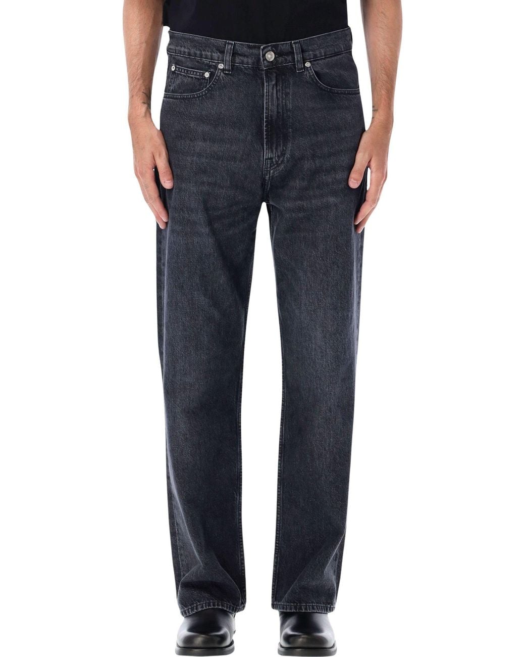 Our Legacy Blue Fall/Winter 2026 100% Cotton Washed Denim Jeans