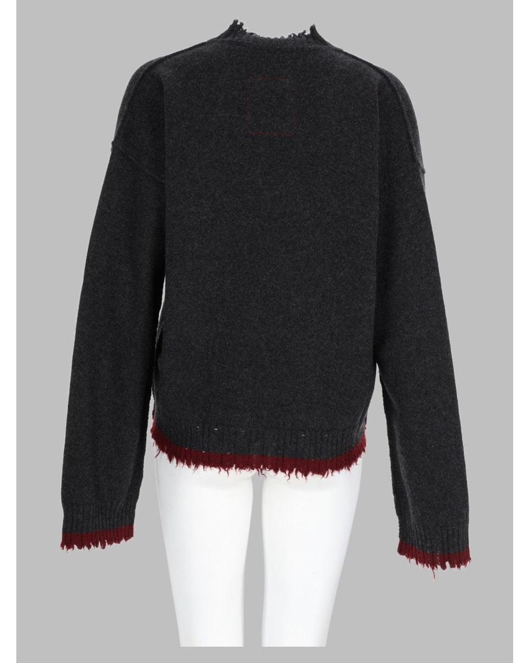 Uma Wang Black 100% Cashmere Top