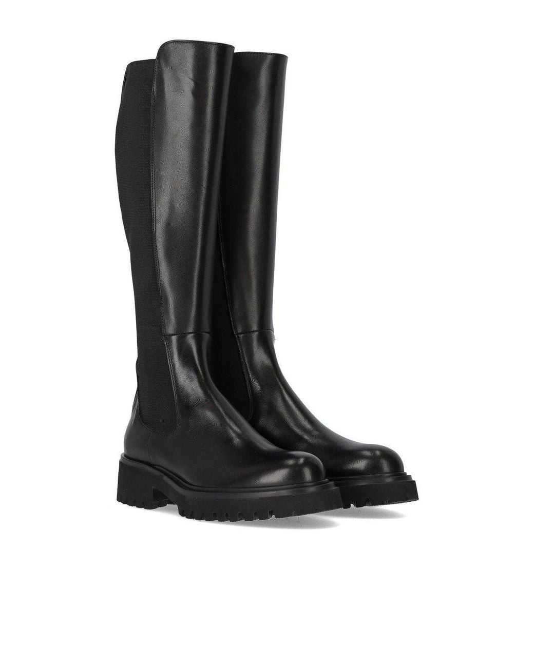Guglielmo Rotta Black Ranch Boot for men
