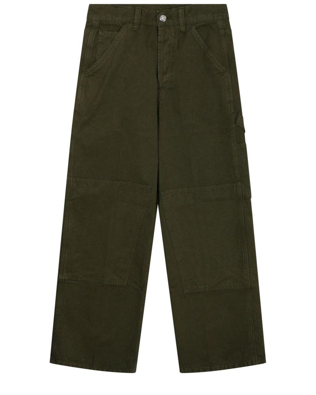 Nine:inthe:morning Green Casual Mini Trousers For for men