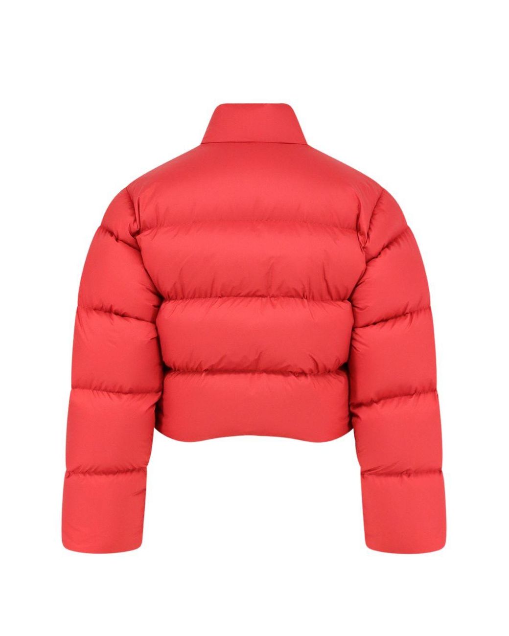 Gucci Red Cropped Down Jacket