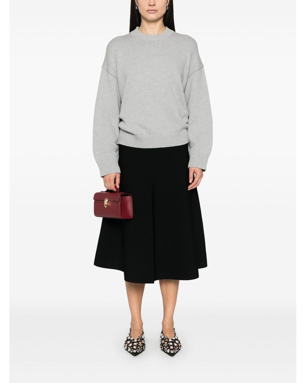 Theory White Oversized Cn Po.Macr for men