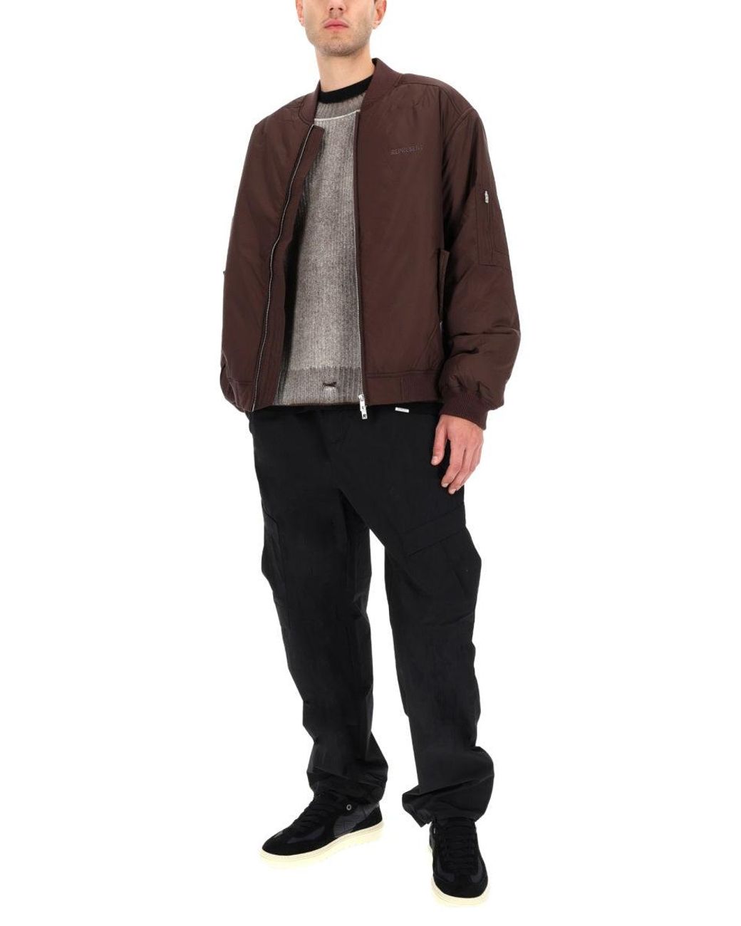 Represent Brown Bomber Jacket "Smart"