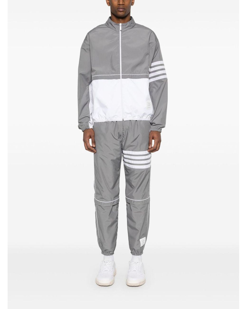 Thom Browne Gray 4Bar Trackpants