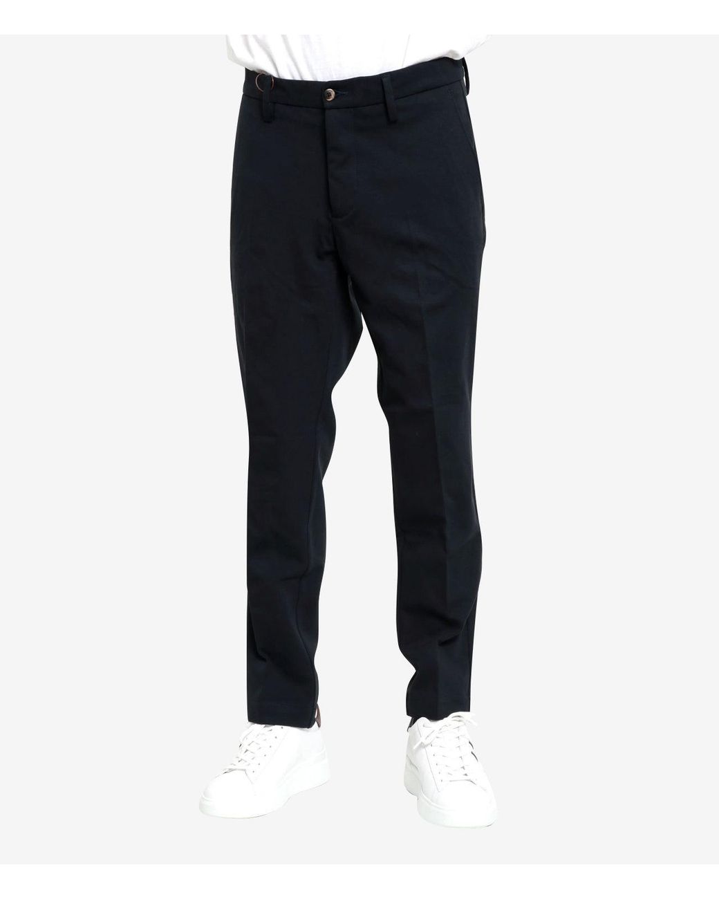 BRO-SHIP Blue Trousers for men