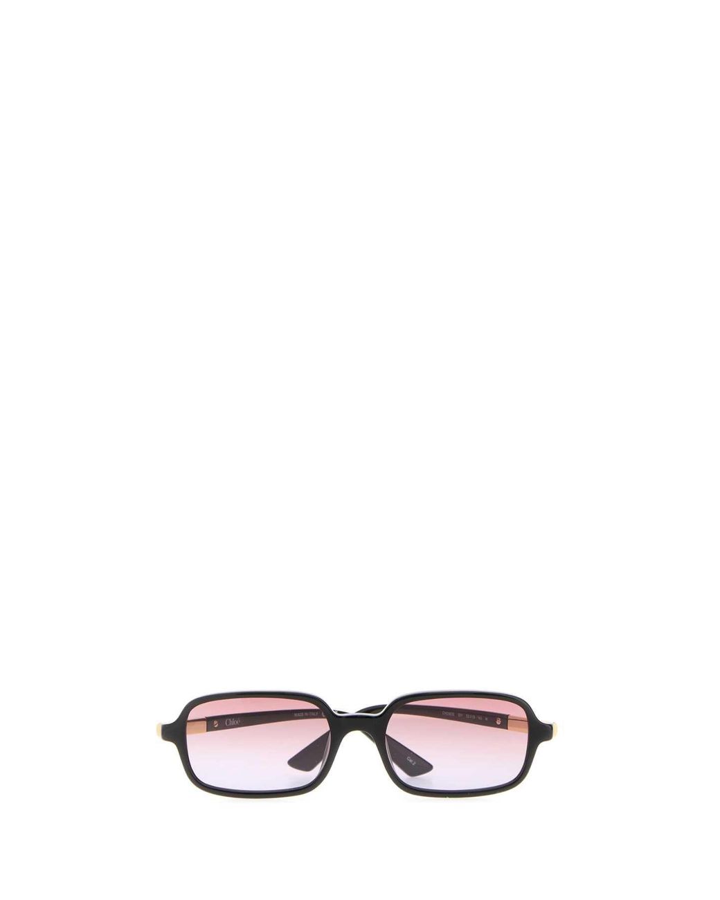 Chloé White Rectangular Sunglasses