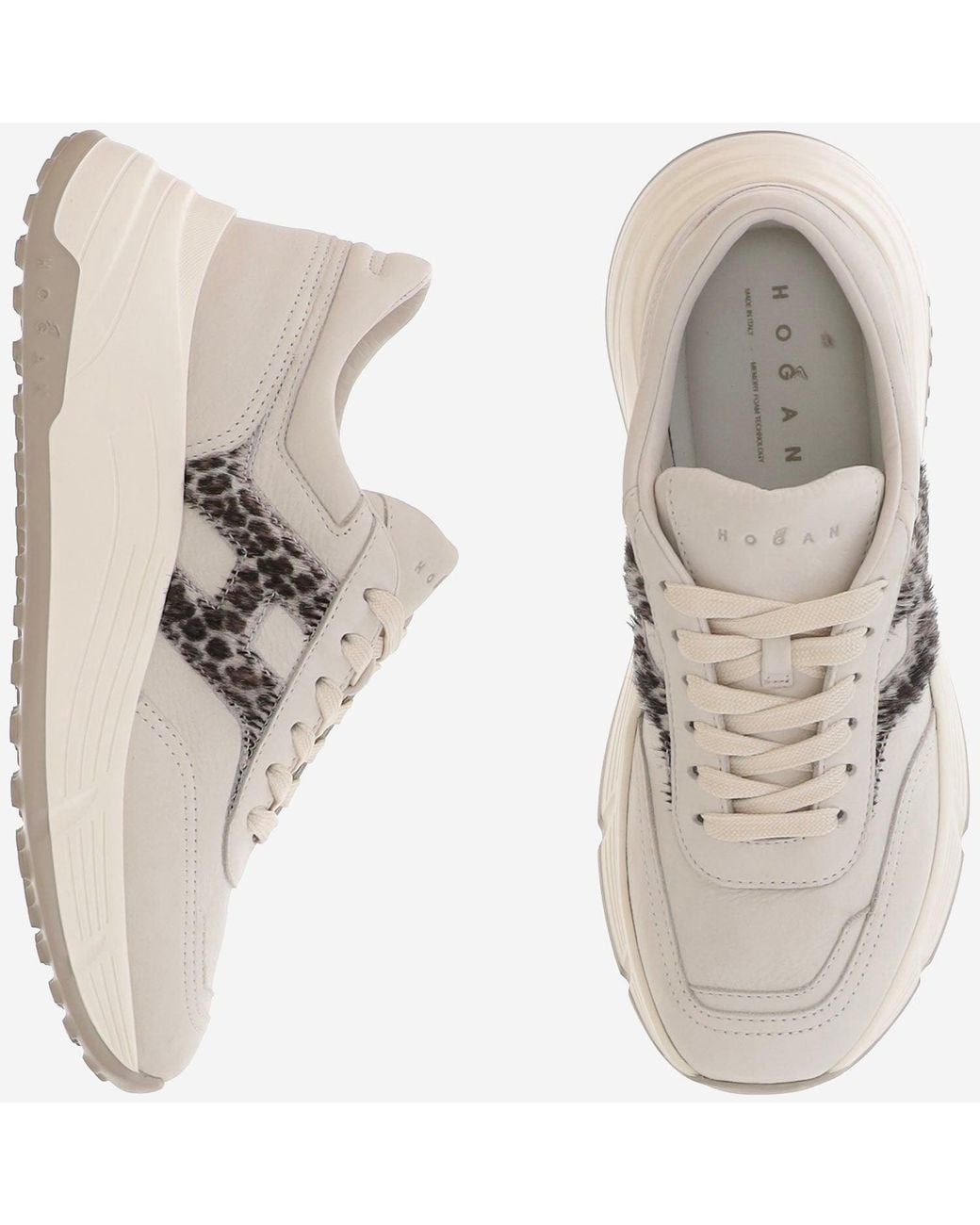 Hogan Natural Hi Fi Sneakers