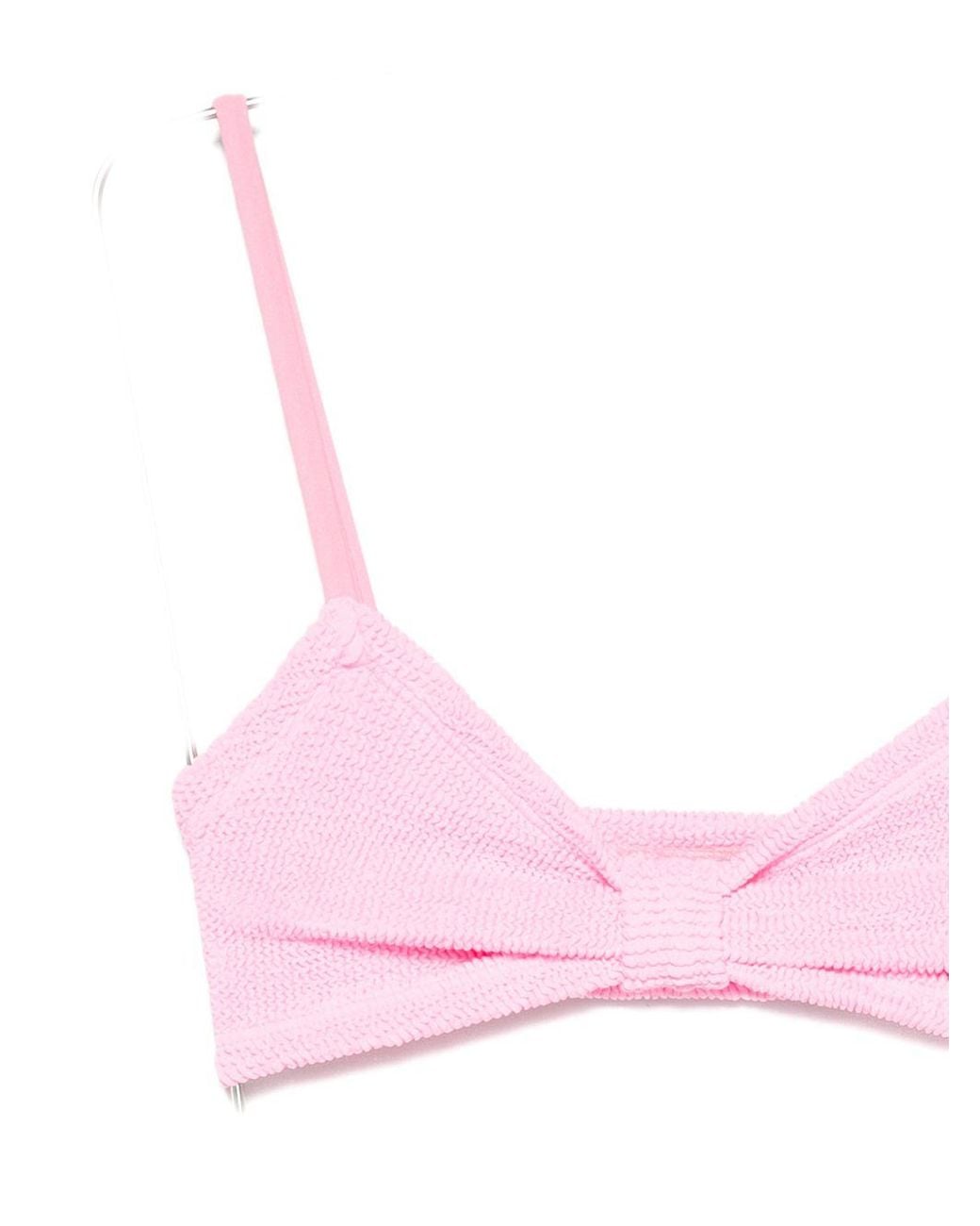 Hunza G Pink Alicia Bikini Set