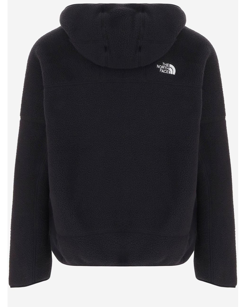 The North Face Black Fleece Jacket With Logo