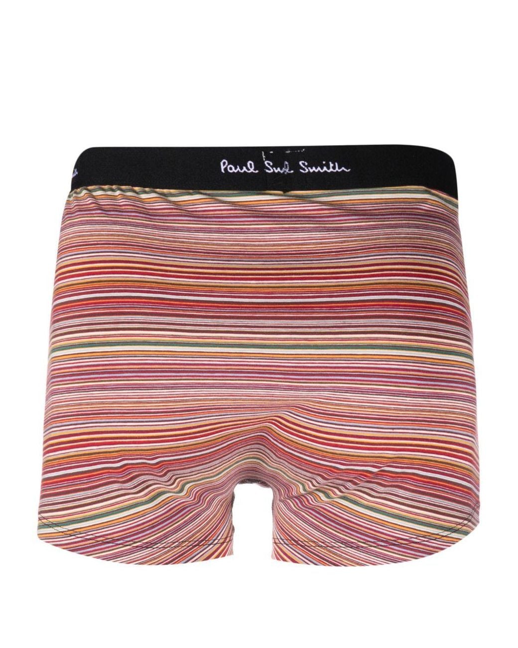 Paul Smith Multicolor Signature Stripe Cotton Trunks 3Pack