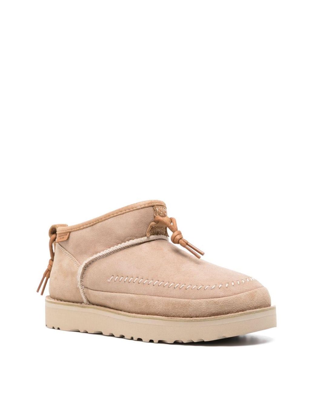 Ugg Pink Ultra Mini Crafted Regenerate Boots