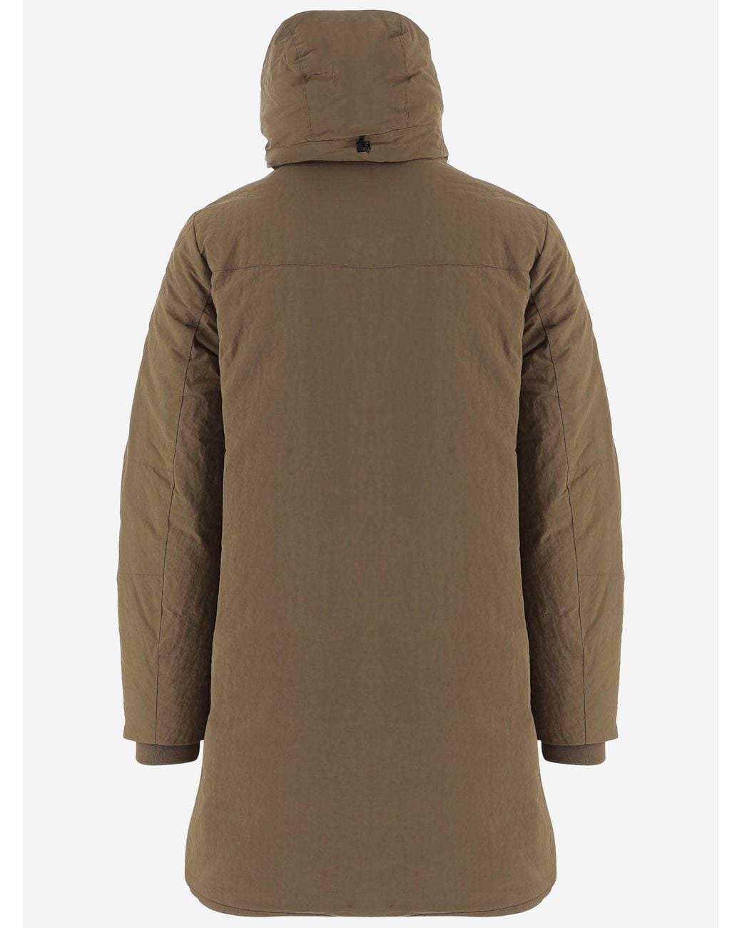 OUTHERE Natural Hooded Jacket Cotton-Blend Polyamide