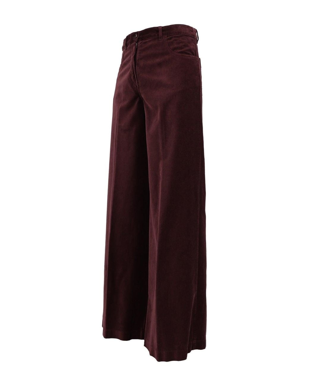 Aspesi Purple Pantalone Mod.0156
