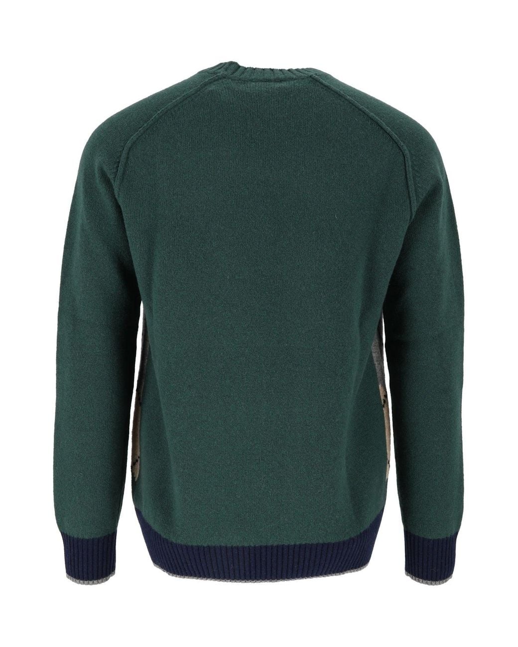 Ballantyne Blue R Neck Pullover