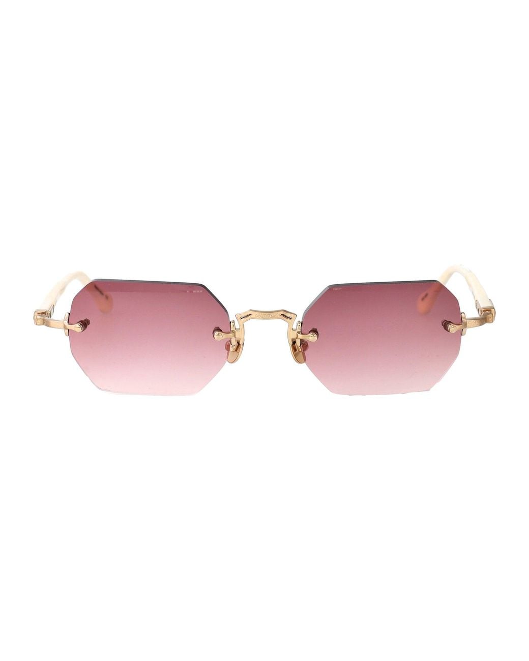 Matsuda Pink Geometrical Sunglasses M5010 Bg Mw