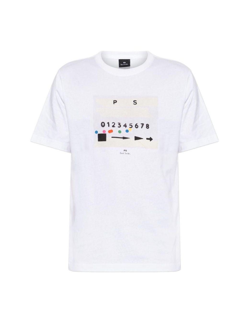 Paul Smith White Ps12345 Cotton T Shirt