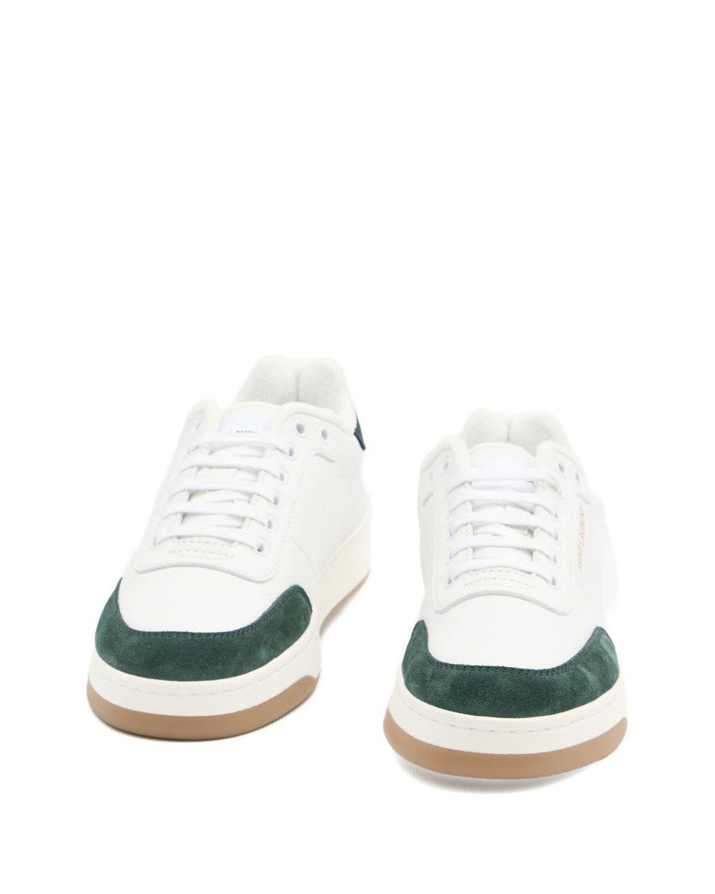 Saint Laurent Sneakers Groen in het White voor heren