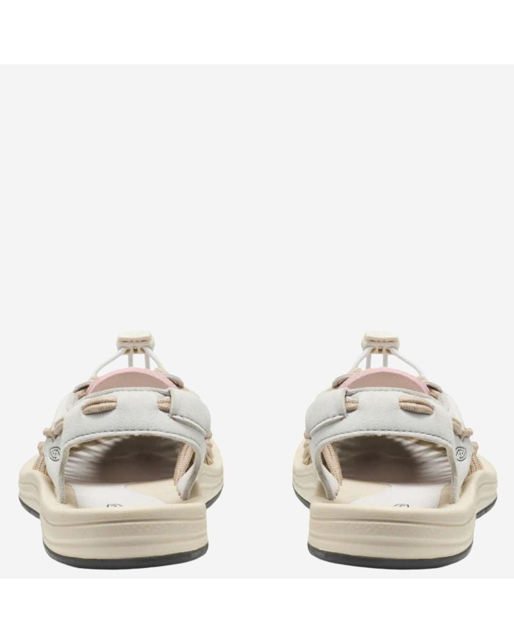 Keen White Uneek Leather Sandals