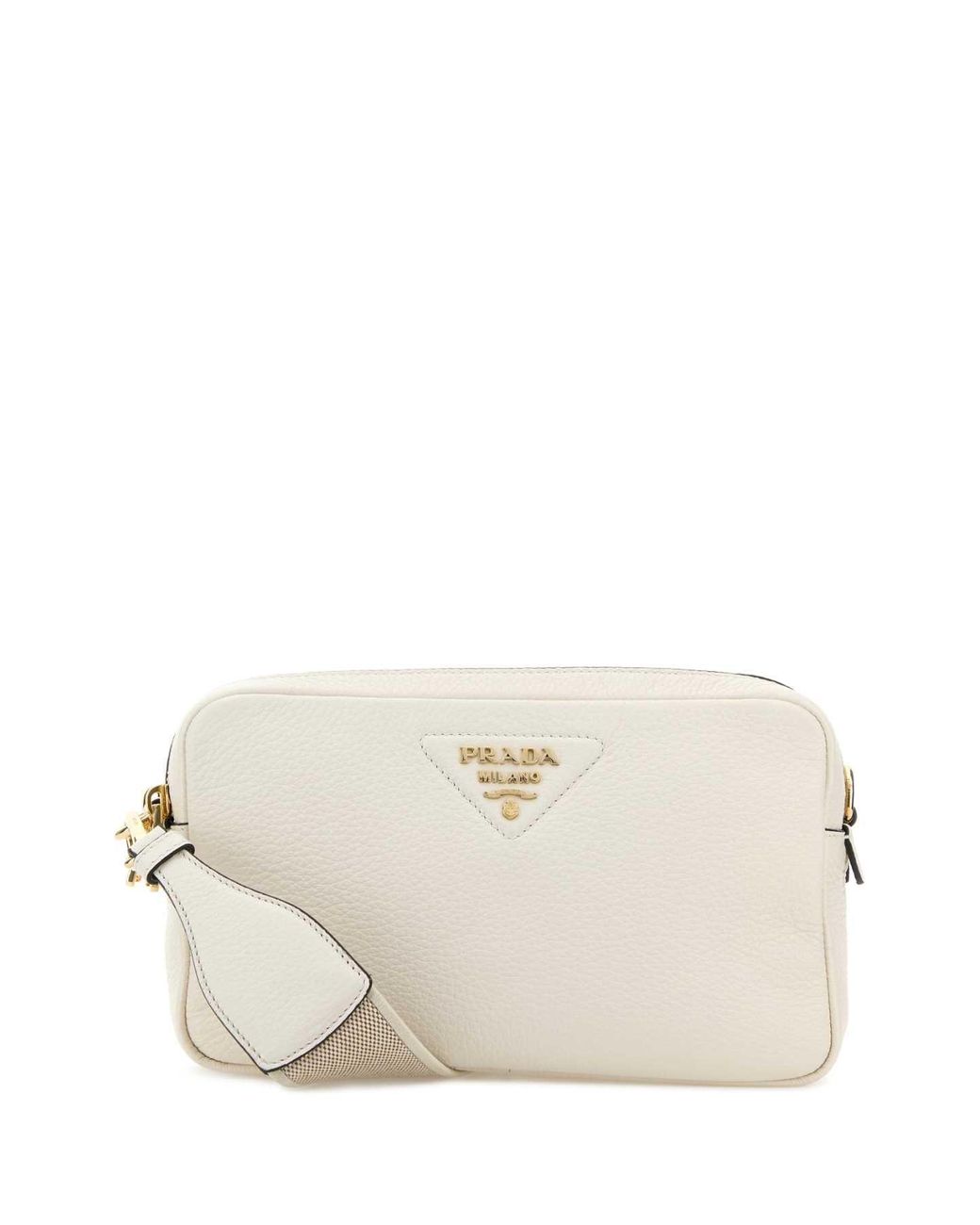 Prada Natural Logo Small Shoulder Bag