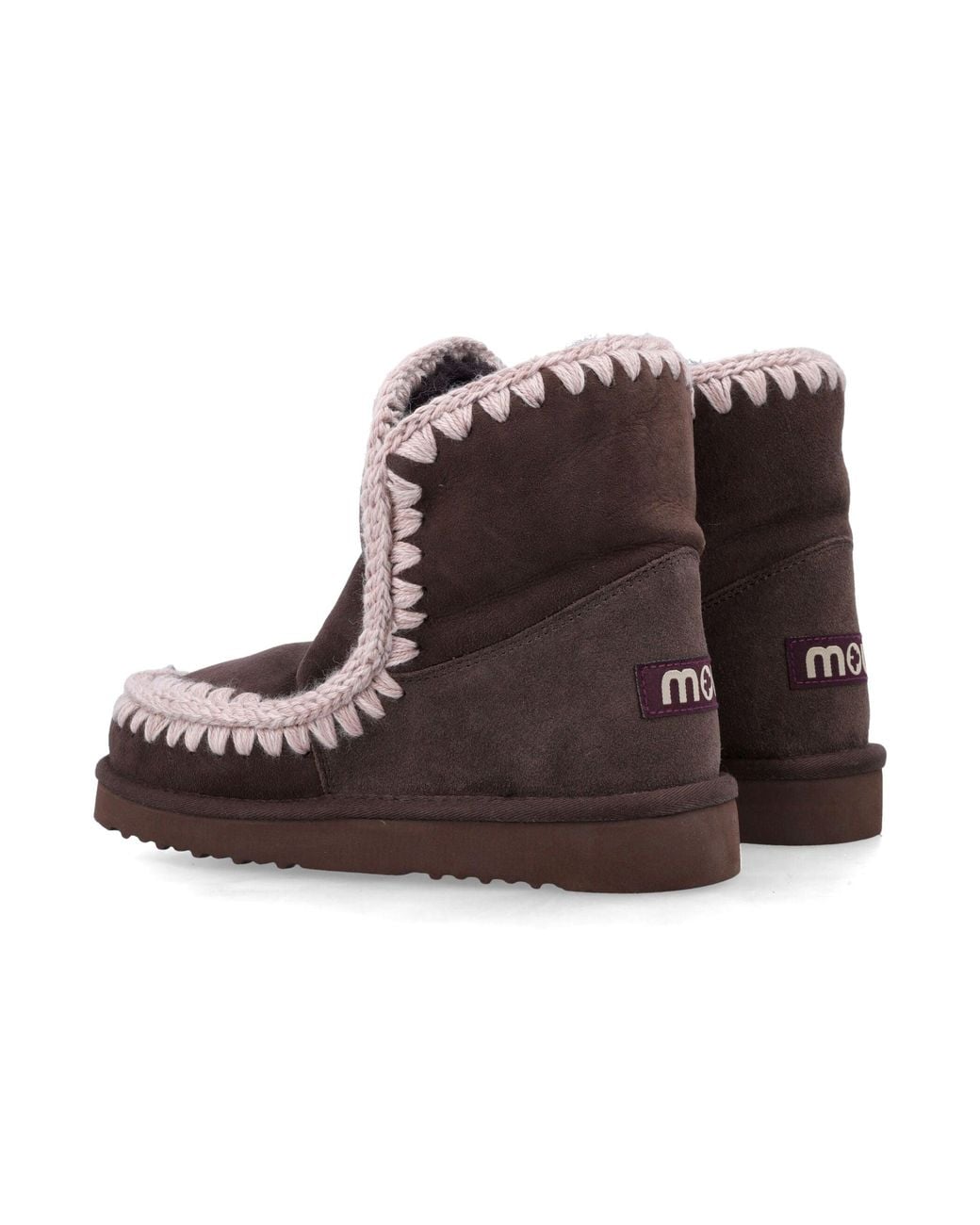 Mou Brown Flat Shoes