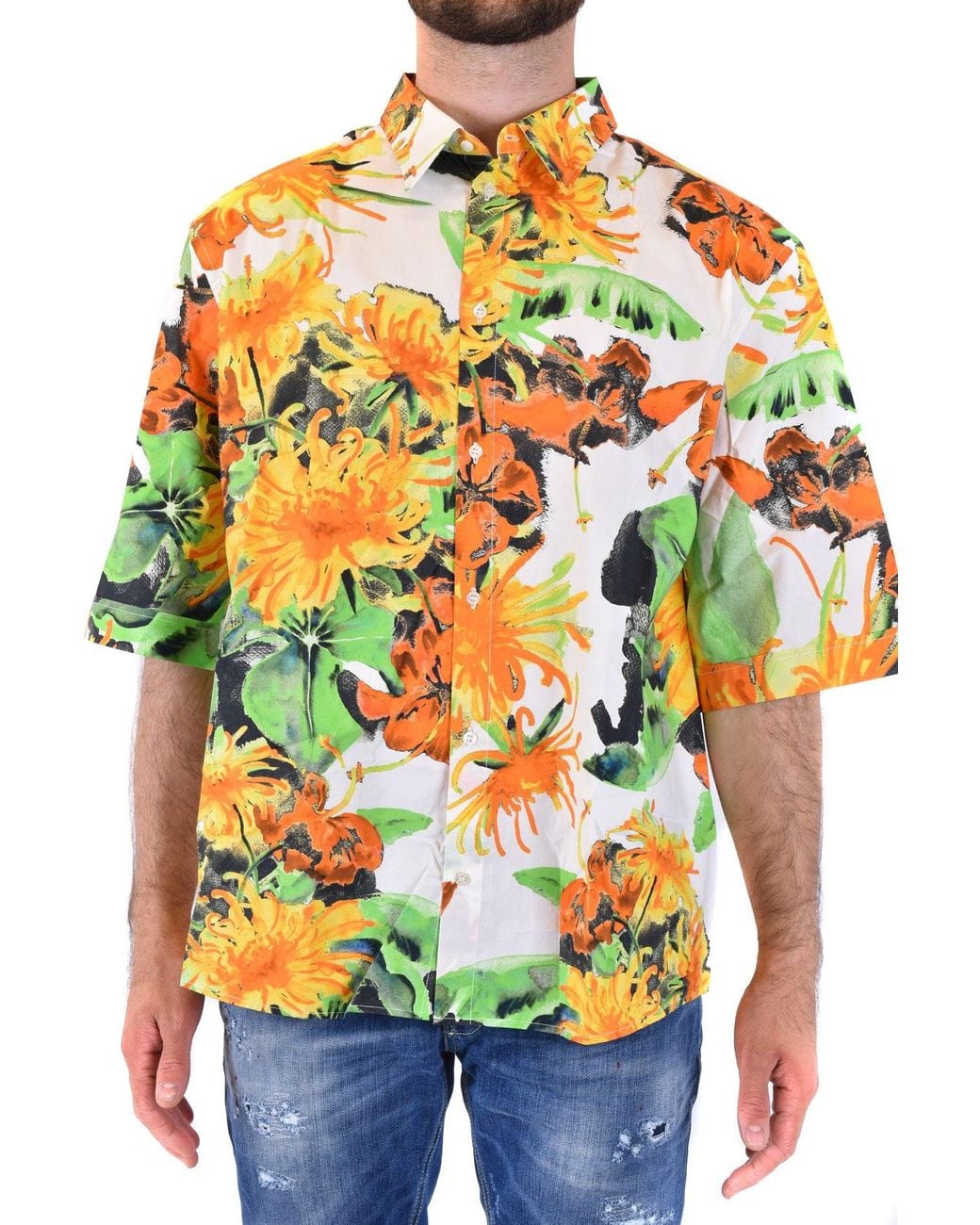 MSGM Multicolor Shirt for men