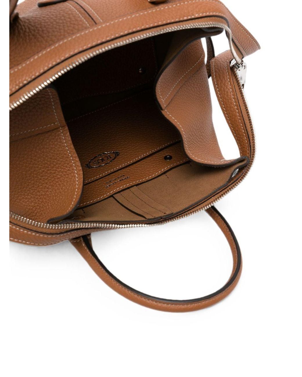 Tod's Brown Di Bag Mini Leather Handbag