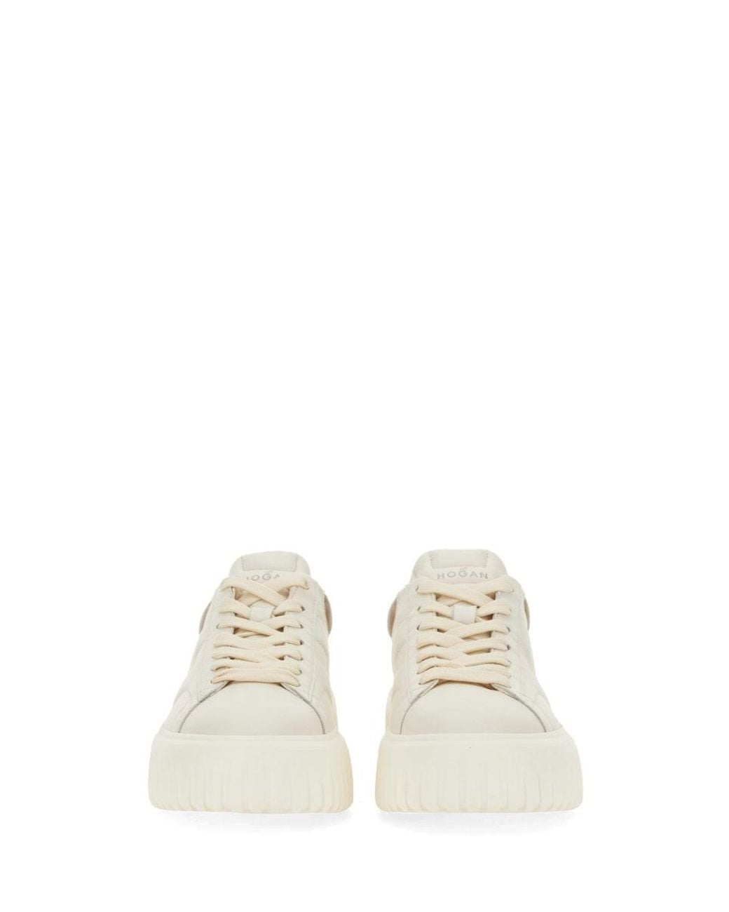 Hogan White H-Stripes Sneaker