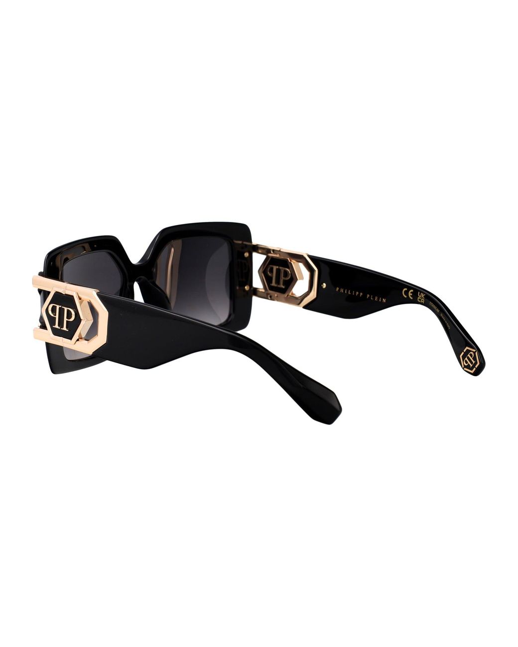 Philipp Plein Black Sunglasses