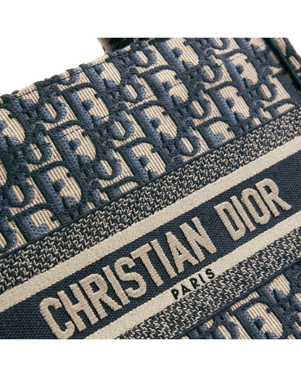 Dior Black Small Book Tote Bag