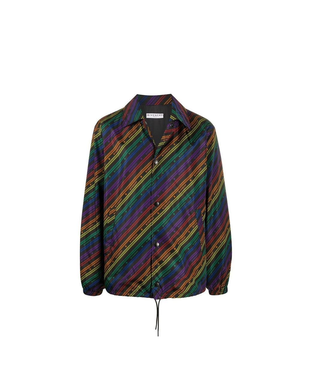 Givenchy Green Chain Nylon Jacket for men