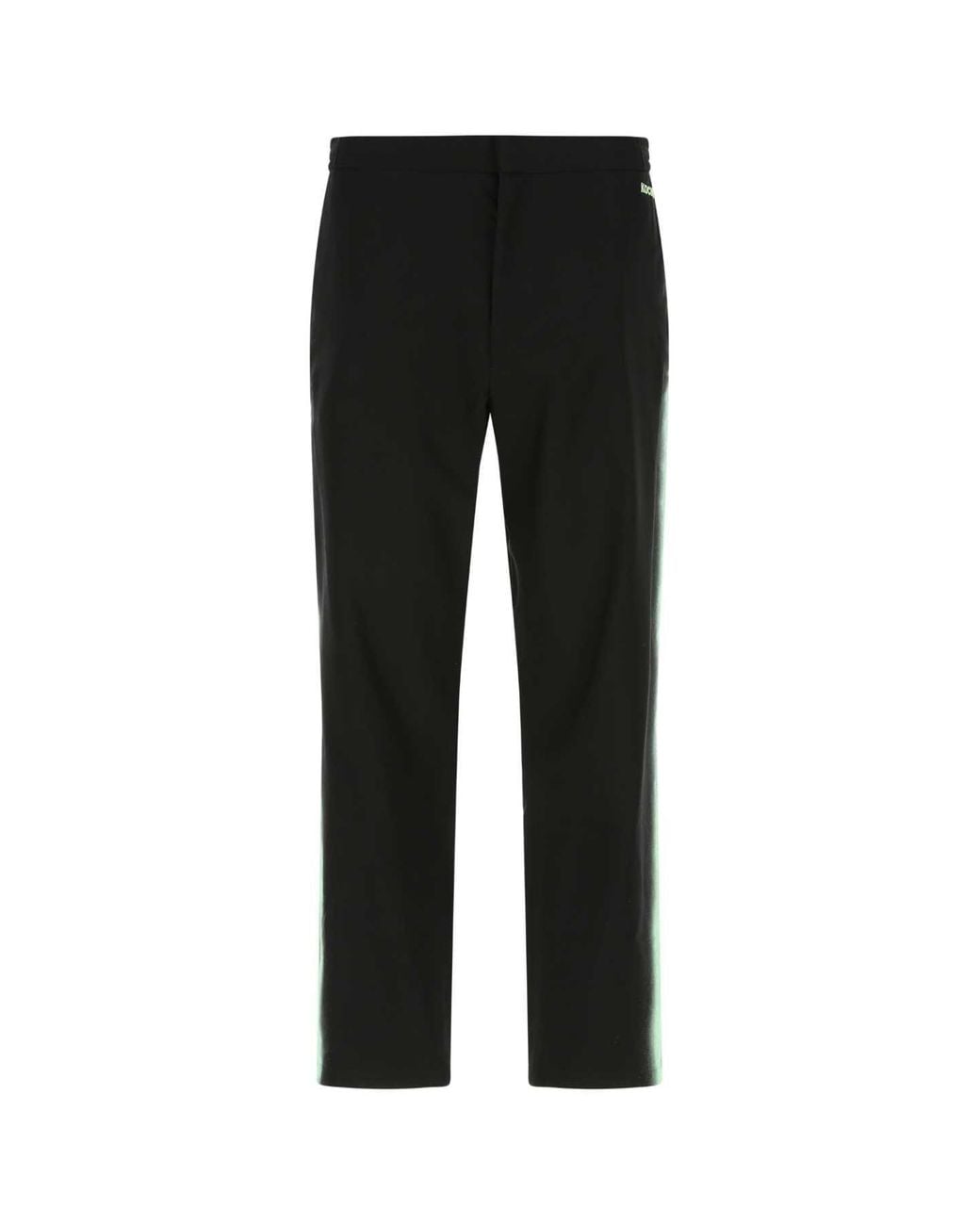 Koche Black Acetate Blend Pant for men