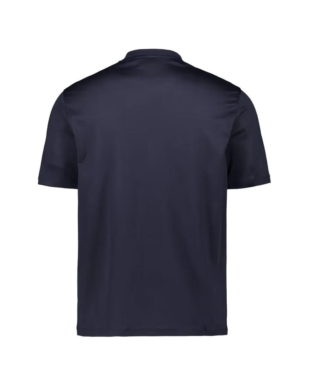 Emporio Armani Blue Logo T Shirt